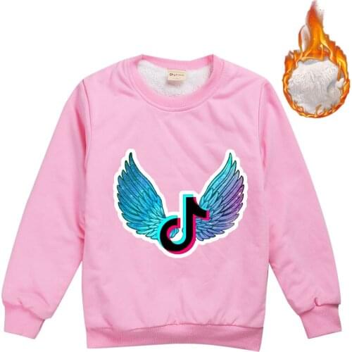 TIK TOK Sweater Girl Winter Long Sleeve War Baby Children sweater Kids pullover top Size 100-170 Heart Knit pullovers