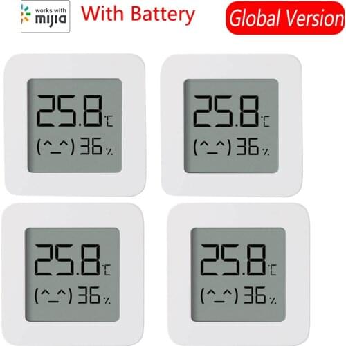 XIAOMI Mijia Thermometer 2 Bluetooth Wireless Smart Electric Digital Hygrometer Thermometer Temperature Detection Global Version