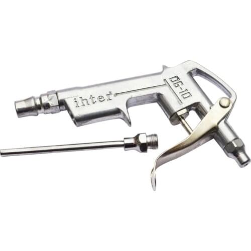 1Pcs Air Blow Gun Pistol Trigger Cleaner Compressor Dust Blower 8inch Nozzle Duster