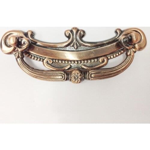 New 10pcs Antique Cabinet Drawer Handle Kitchent Cabinet Knobs Vintage Closet Handle Cupbord Furniture Hardware Shoe Box Pulls