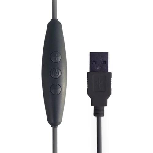 2pcs USB Dimmer 1.5m Wire Connector with Switch 4K Refresh Stepless Dimming for 5V LED Strip String Light Lamp No Strobe Flicker