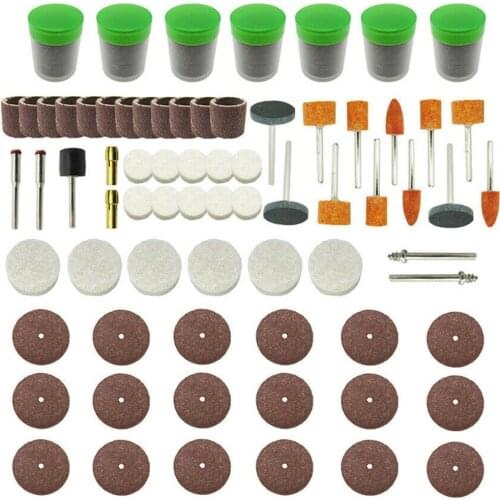 350pc Rotary Tool Accessory Attachment Kits Grinding Cutting Sanding Carving Polishing Tools Woodworking Grinder Set