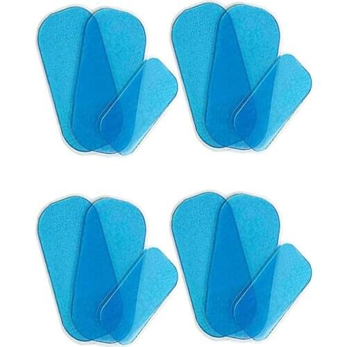 4PACK Abdominal Hydrogel Sticker And 1Pack Hip Trainer Hydrogel Sticker