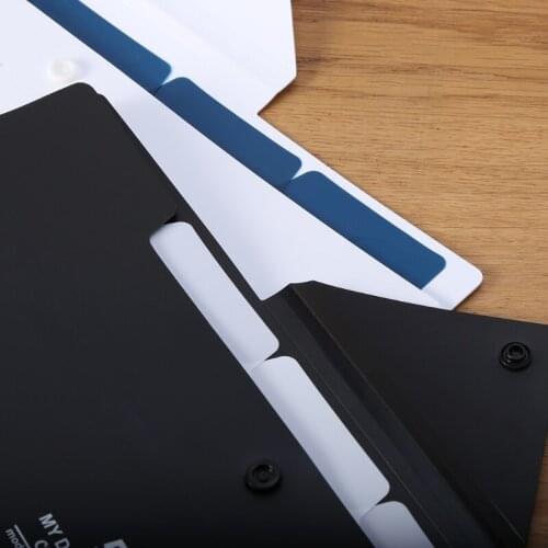 5 layer Expanding File Folder Organ Bag A4 Organizer Paper Hold Document Folder