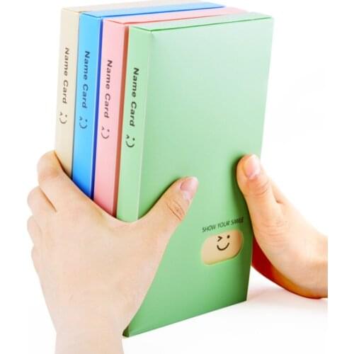 NEW 120 Pockets Home Picture Case Storage Portable Name Card Book Photo Album Card Photocard Name Card ID Holder
