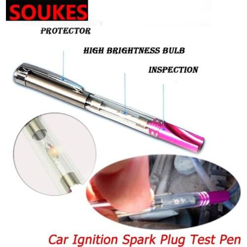 Car Styling Safety Ignition Spark Plug Test Pen For Honda Civic 2006-2011 Accord Fit CRV HRV City Jazz Subaru Forester Impreza X