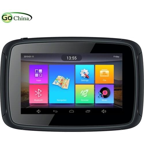 IatuGo 5 inch Motorcycle GPS Moto Navigation Android GPS Motorcycle Capacitive Quad Core Wifi Bluetooth Waterproof IPX7 FM