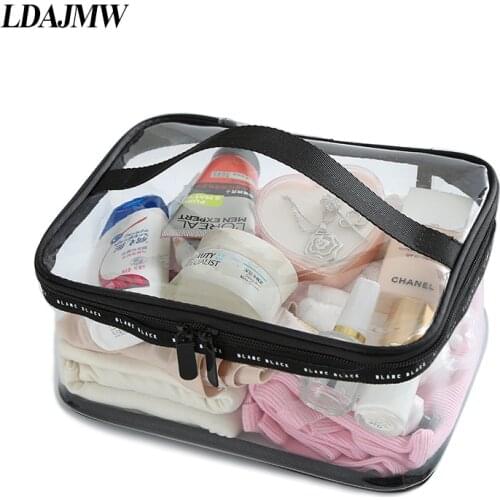 LDAJMW Transparent Cosmetic Bags