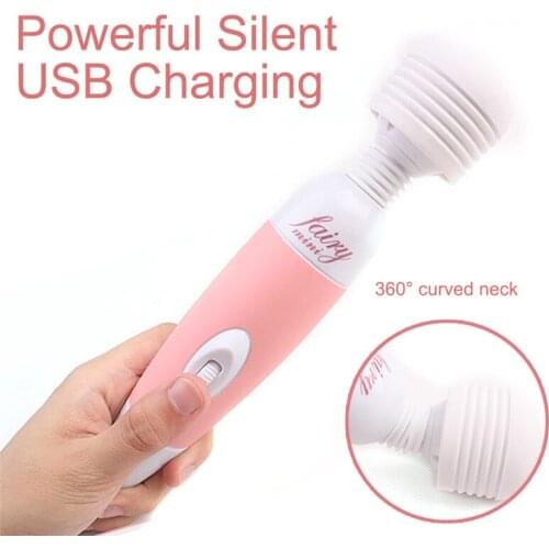 Powerful Magic Wand AV Vibrator Sex Toys for Woman Clitoris Stimulator Sex Shop toys for adults G Spot vibrating Dildo for woman