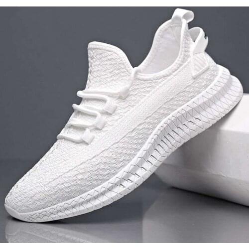 2021 Mens Shoes Summer Casual Shoes Mens Trend Joker Sports Shoes Mens Shoes Fly Woven Breathable Mesh Shoes