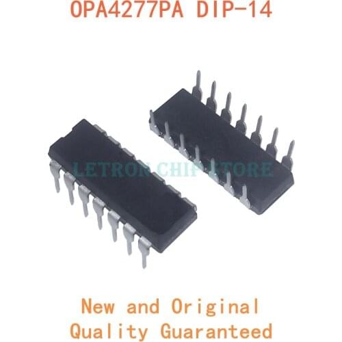 10PCS OPA4277PA DIP14 OPA4277P DIP-14 OPA4277 DIP new and original IC Chipset
