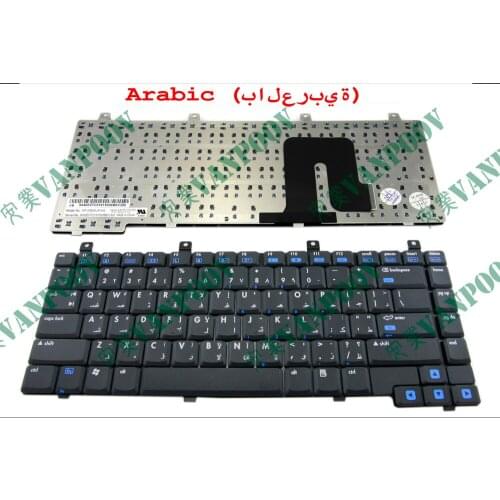New Notebook Laptop keyboard for HP Pavilion dv4000 dv4100 dv4200 dv4300 dv4400 Black Arabic AR Version - 383495-171