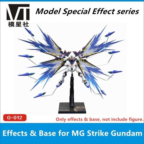 Star Soul Light wing & Floating gun effect base for 1/100 MG Strike Freedom DX008