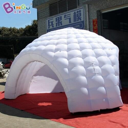 Personalized 5x5x2.5 Meters White Inflatable Three-Legged Tent For Event