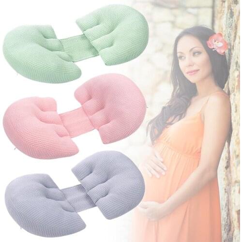 Pregnant Women Pillow Multi-Function Side Sleeper Protect Waist Sleep Pillow Abdomen Support U Shape Pregnancy Waist Pillow