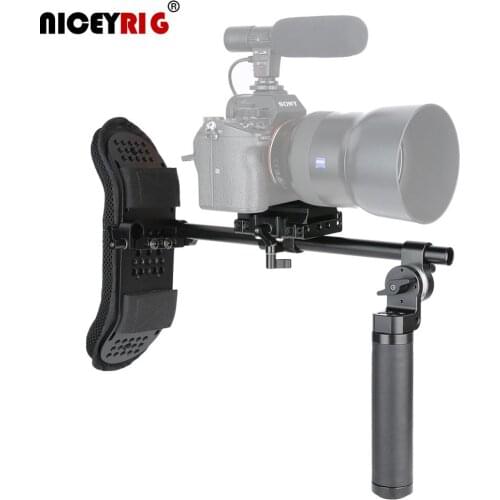 Niceyrig Single Handheld Grip 360° Adjustable Chest Stabilizer Support System