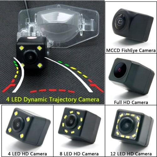 For Honda CR-V CRV Fit jazz Odyssey Accord Crosstour HRV CRZ CRX Car LED Backup Rear View Camera 2.4Ghz Wireless Parking Monitor