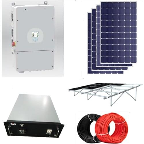 Wind solar hybrid solar power project 10KW 5KW 8KW solar panel kit 10000 watt hybrid Solar System price for home use