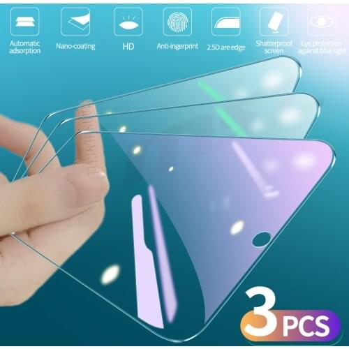 3Pcs Tempered Glass For Samsung A10 A20 A20E A30 A40 A50 A70 A90 A51 A71 Screen Protector For Samsung A52 A72 A31 A41 A21S glass
