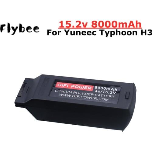 15.2V 8000mAh LiPo Battery for Yuneec Typhoon H3 RC Drone Aircraft Helicopter Battery spare parts