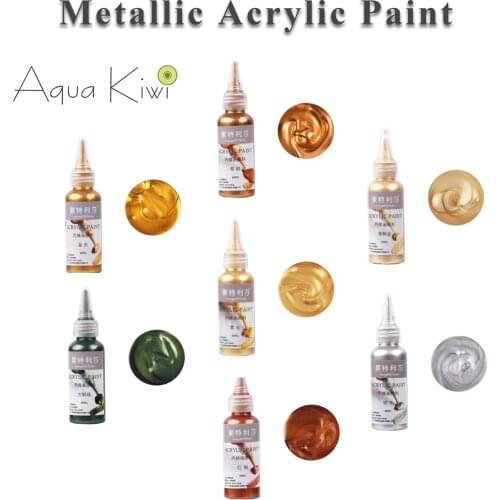 Aqua Kiwi Acrylic Paints