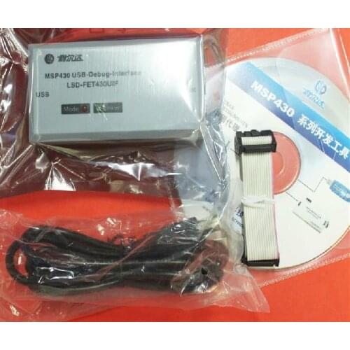 Free Shipping! 1pc LSD-FET430UIF USB emulator supports a full range of chip MSP430