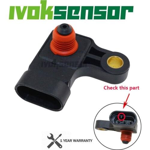 MAP Pressure SensorFor Chevrolet Daewoo Lacetti Lanos Leganza Nubiba Optra Rezzo Tacuma 1.4 1.6 1.8 2.0 96276354 25184080