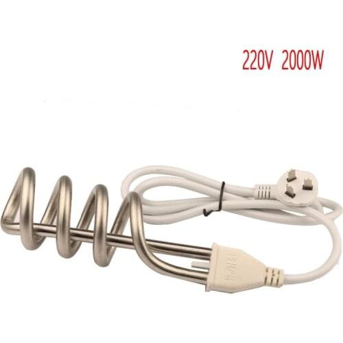 Hot Sale,303 Electric Heat Tube with Automatic Thermostat,Spirality Immersion Electric Heater with Automatic Cut Out 2000W 220V