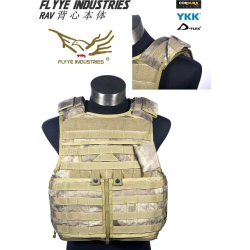 FLYYE FY-VT-M006 RAV Vest Noumenon 1000D Waterproof Nylon Adjustable Molle Tactical Combat Vest - Army Military Vests