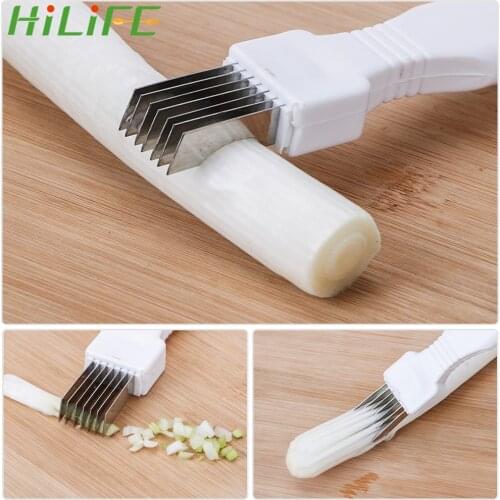 HILIFE Shredder Slice Cutlery Vegetable Fruit Slicer Peeler Kitchen Gadget Tool Onion Cutter Scallion knife Shred Tools