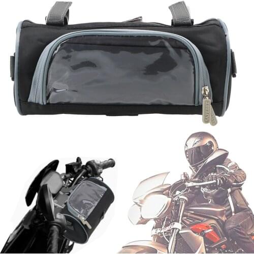 Container Motorcycle Electric Car Front Handlebar Storage Bag Mobile phone Touch Screen Storage Bag Motorcycle Accessories