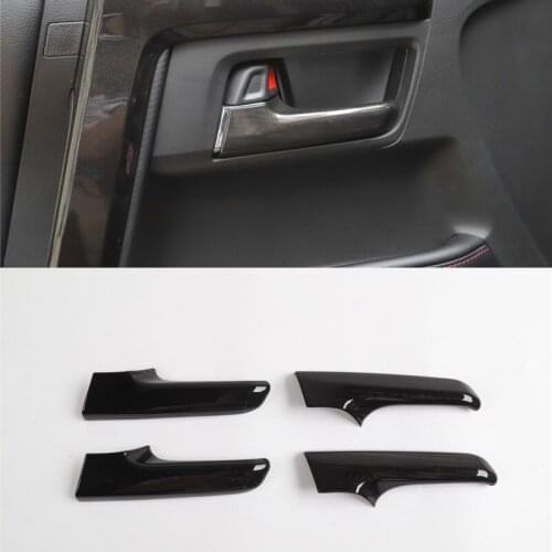 Internal Door Handle Sticker Suitable for Toyota 4 Runner TRD Nightshade 2017 2018 2019 Car Styling Accessories