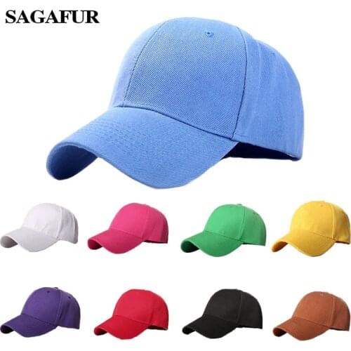 Plain Baseball Cap women men snapback caps Classic Polo Style hat Casual Sport Outdoor Adjustable cap fashion unisex