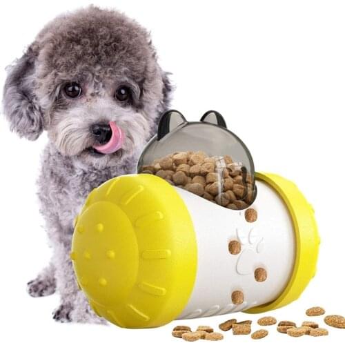 Improve IQ Interactive Dog Toy Tumbler Puppies Medium-sized Cats and Dogs Interesting Feeder Leaky Ball Dispenser Pet Supplies