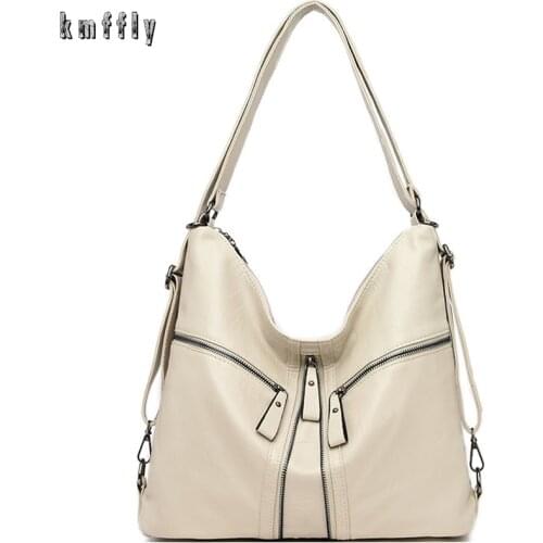 Luxury Women PU Leather Travel Backpack Female Bagpack School Shoulder Hand Bags for Women 2021 Back Pack Mochilas Sac A Main