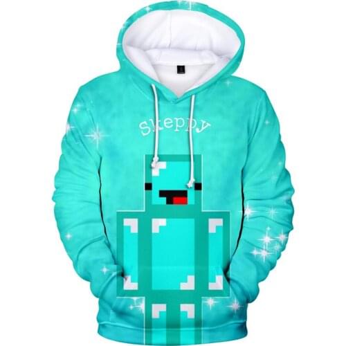 Hot Sale Skeppy 3D Hoodie Boy/girl Hoodies Sportswear Kids Hooded Youthful Hip Hop Women/Men Tops 2021 New Anime Sk Kids Clothes