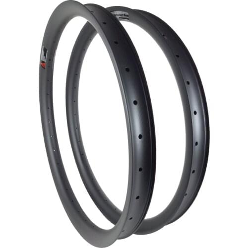 29er MTB AM ENDURO boost mountain bike disc carbon rims 50mm width hookless 30mm deep UD matte 32 holes FOR 29in beadless wheels