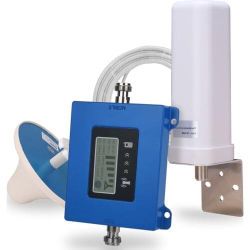 Cellular Amplifier GSM 2g 3g 4g Signal Repeater 65dB 4g Signal Booster LTE 800 2600 3g 2100 GSM 900 Signal Repeater Cell Phone