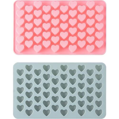 Silicone Non Stick Mini Heart Chocolate Ice Jelly Mold Cake Decoration DIY Baking Mould