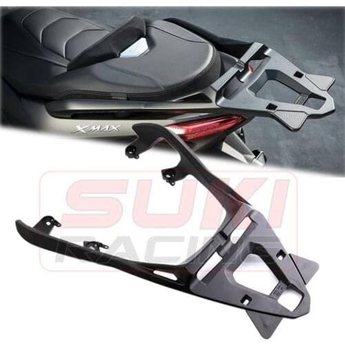 CNC Aluminium Alloy Motorcycle Rear Cargo Rack For YAMAHA XMAX300 Xmax 300 2017 2018 Rear Luggage Rack Carrier