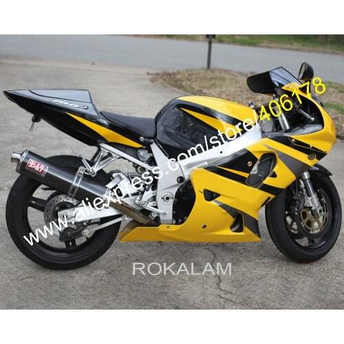 Yellow Black For Suzuki 2001 2002 2003 GSXR600 750 GSXR600 GSXR750 K1 GSXR 600 750 Fairing For Sale (Injection Molding)