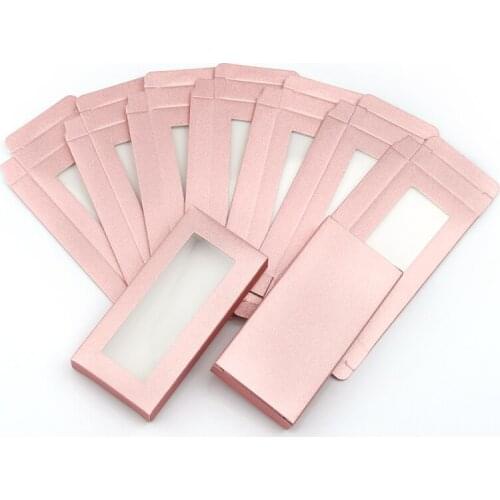 10/20/50/100PCS Wholesale Eyelash Packaging Box lash eyelash Paper Box Eyelashes DIYflash Packing Box makeup