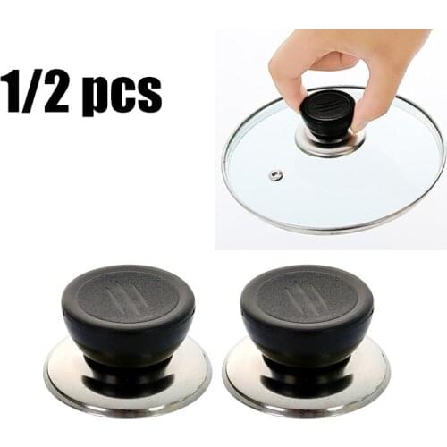 2/1pcs Universal Replacement Kitchen Cookware Pot Lid Anti-scalding Hand Grip Knob Cover Pan Lid Handle Kitchen Accessories New