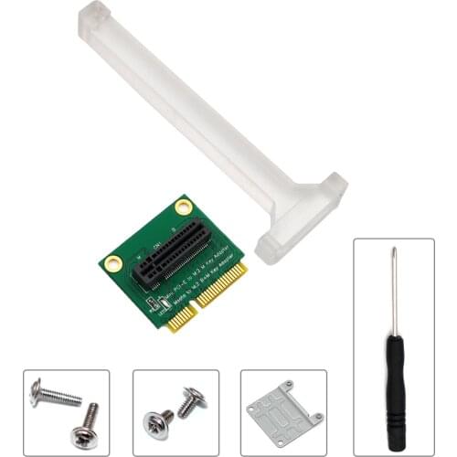 M2 SSD Adapter M Key M.2 PCI-E NVME SSD to Mini PCI-E Card or B+M Key M.2 NGFF SATA-Bus SSD to mSATA Card Converter Adapter New