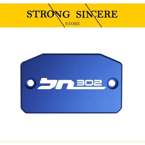 FOR BENELLI BN302 BN 302 2018 CNC Aluminum Motorcycle Brake Fluid Fuel Reservoir Tank Cover Cap