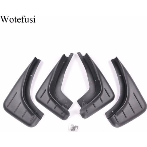 Wotefusi 4Pcs Front Rear Mud Guards Splash Mudflaps For Porsche Macan 2014 2015 2016 2017 2018 2019 2020 [LP08]