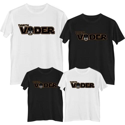Disney Star Wars T-shirt cotton Children clothes family matching outfits dad Clothing for boys t shirt Summer Tops 2021 New