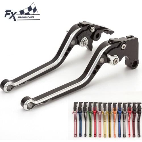 FX CNC MIX Color Motorcycle Brake Clutch Lever Adjustable For Kawasaki ZX6R ZX636R ZX6RR ZX12R ZX 6R 2000 - 2004 2001 2002 2003