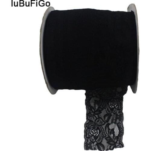 [IuBuFiGo] Free Shipping 9cm Cheap DIY Sexy Laciness Lacework 10meter/lot #2color Retail
