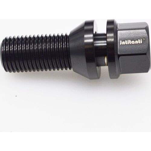 Titanium alloy M14*1.5*28 with washer black